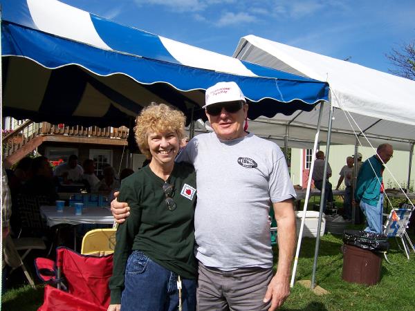 Eileen Okolowicz (now Webster) and Art Salvione