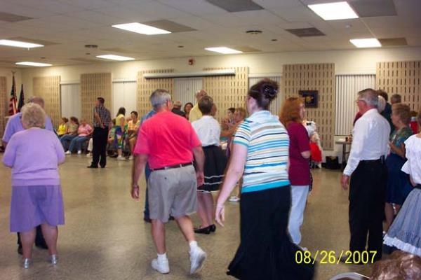 Gary Bubel in red shirt