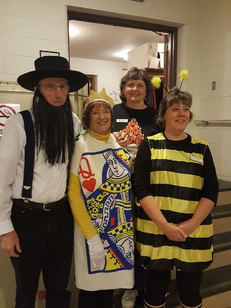 Dave, Jan, Aurilla, and Lucy